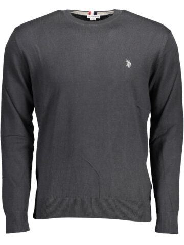 U.S. POLO ASSN. PÁNSKÉ ČERNÉ TRIČKO