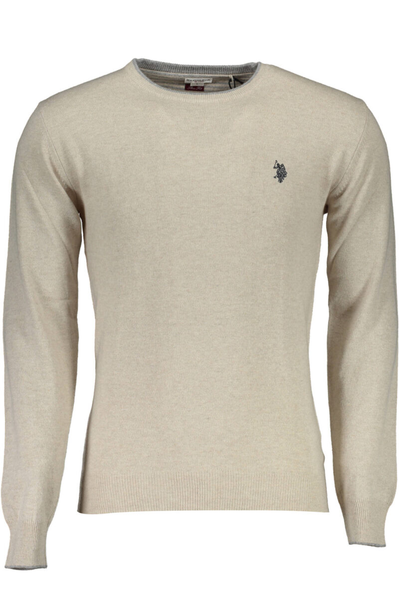 U.S. POLO ASSN. PÁNSKÝ BÉŽOVÝ SVATER