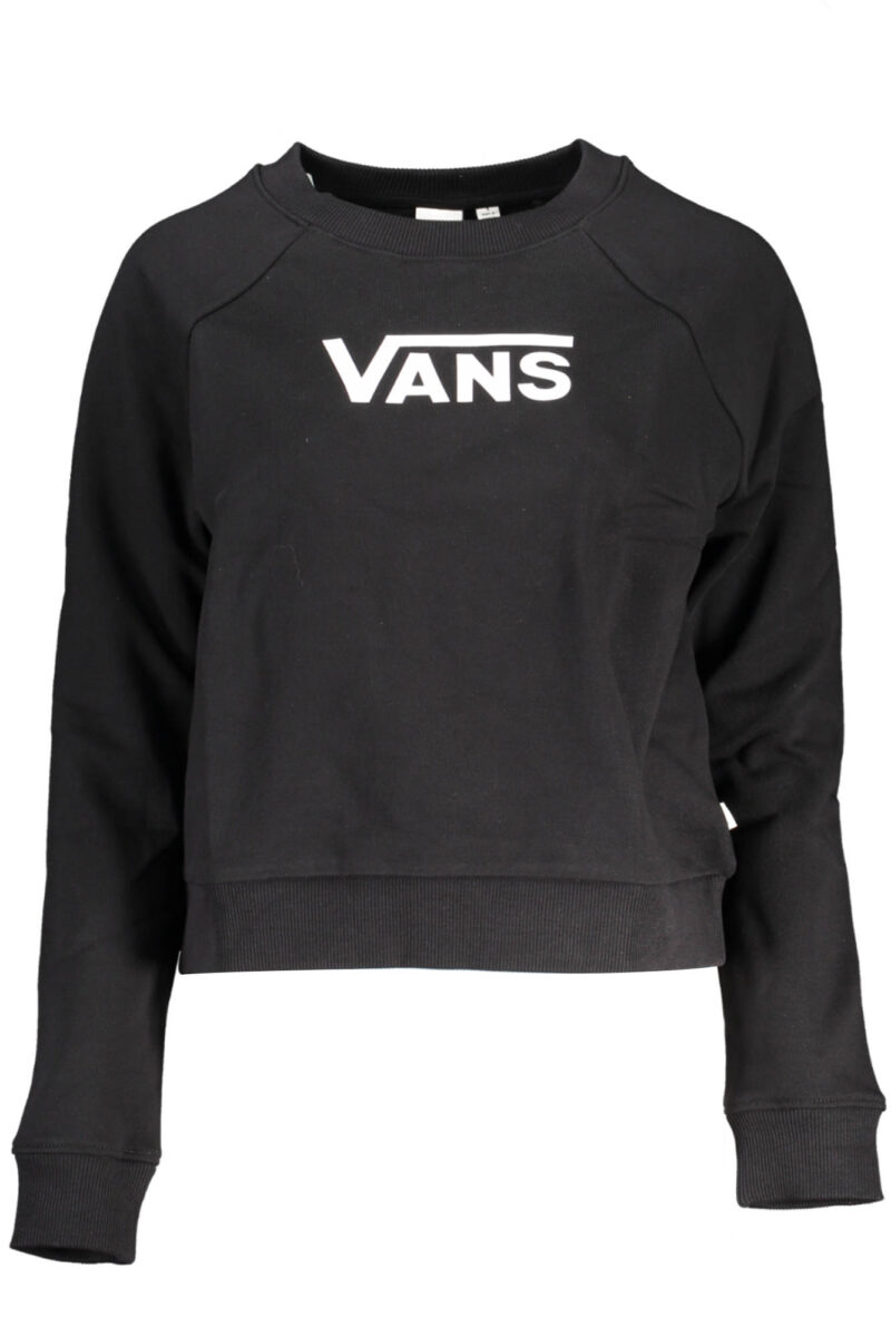 VANS DÁMSKÁ MIKINA NA ZIP ČERNÁ