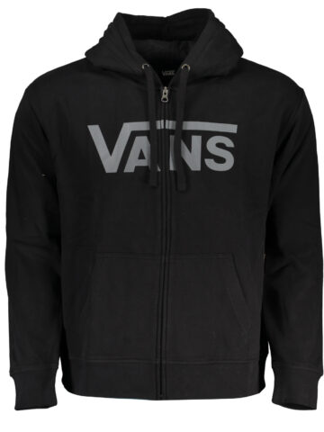 VANS PÁNSKÁ MIKINA NA ZIP ČERNÁ