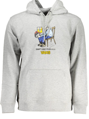 VANS PÁNSKÁ MIKINA BEZ ZIPU ŠEDÁ