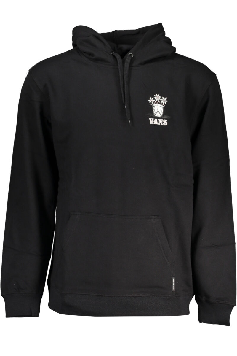 VANS PÁNSKÁ MIKINA BEZ ZIPU ČERNÁ