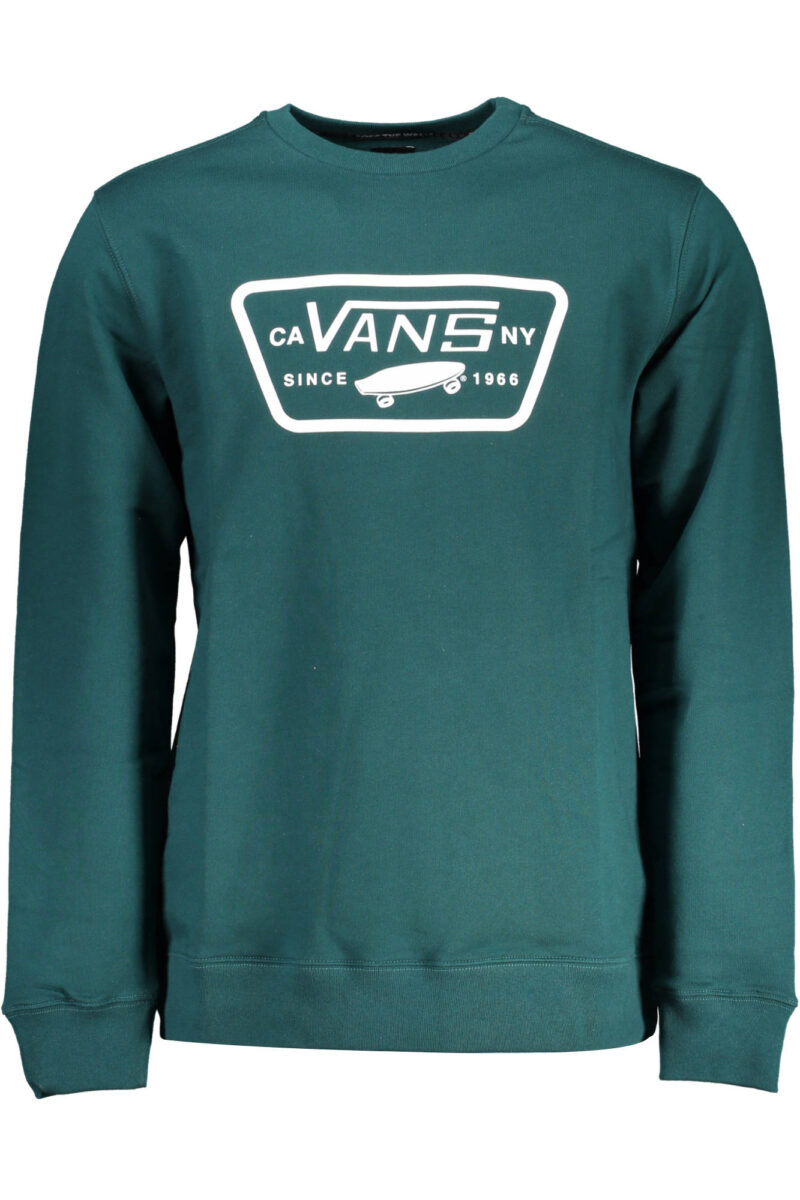VANS PÁNSKÁ MIKINA BEZ ZIPU ZELENÁ