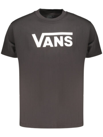 VANS PÁNSKÉ TRIČKO S KRÁTKÝM RUKÁVEM ČERNÉ