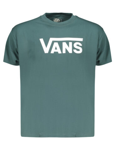 VANS PÁNSKÉ TRIČKO S KRÁTKÝM RUKÁVEM ZELENÉ