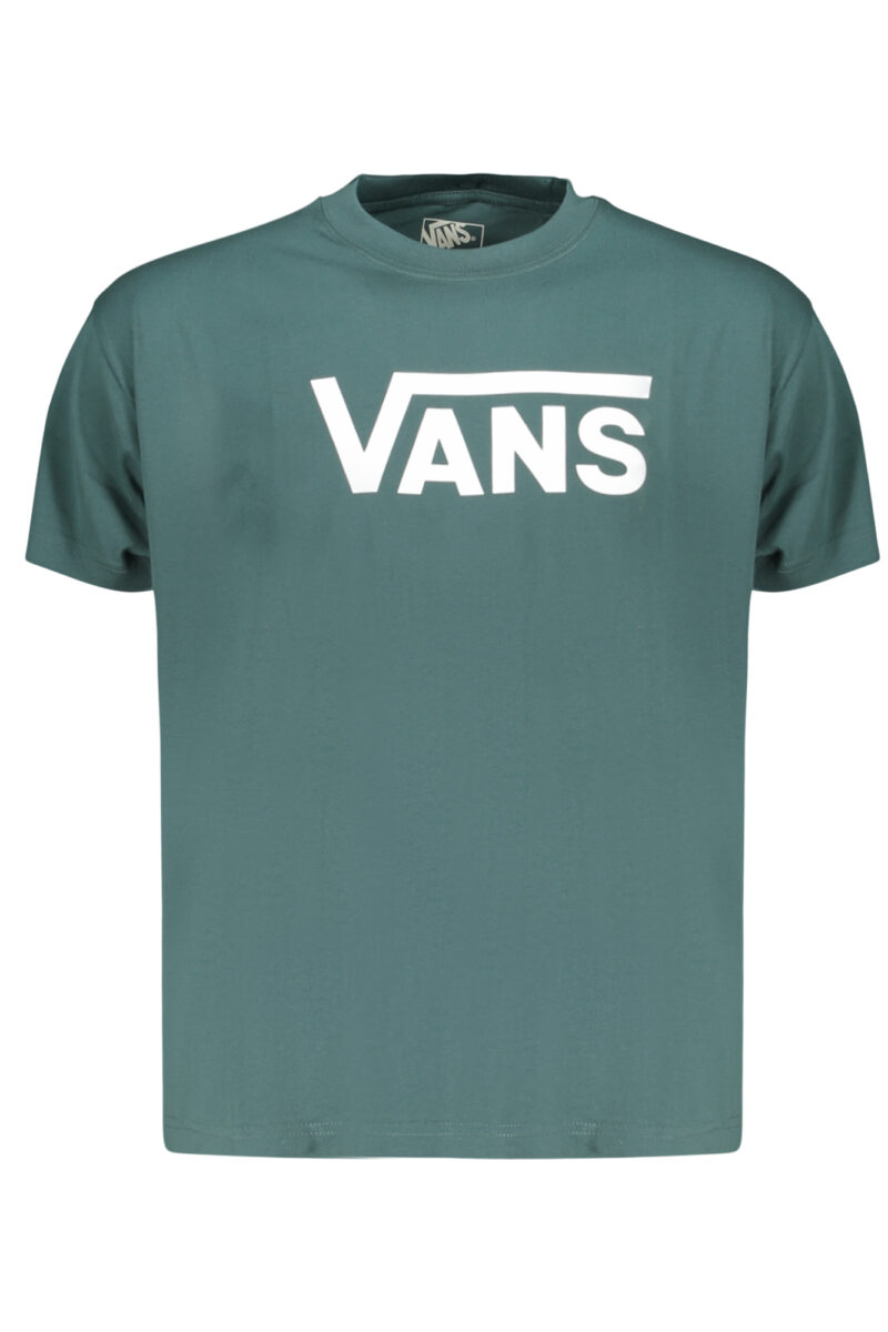 VANS PÁNSKÉ TRIČKO S KRÁTKÝM RUKÁVEM ZELENÉ