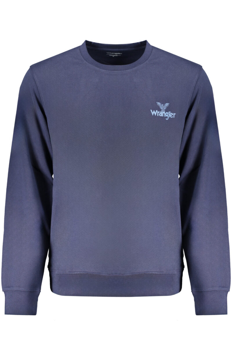 WRANGLER PÁNSKÁ MIKINA BEZ ZIPU MODRÁ