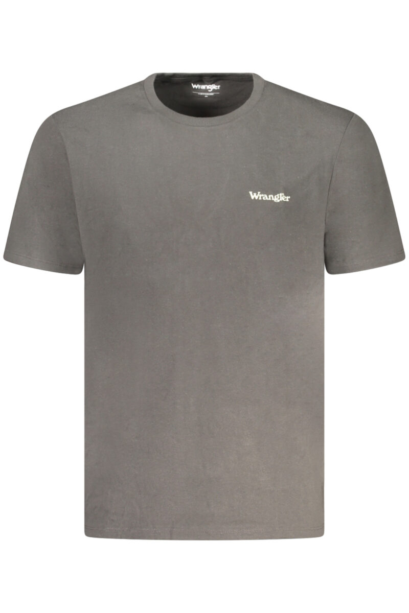 WRANGLER PÁNSKÉ TRIČKO S KRÁTKÝM RUKÁVEM ČERNÉ