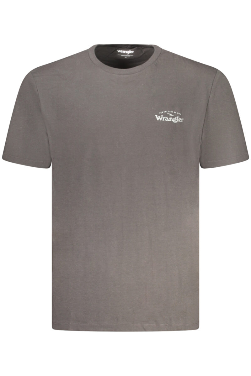 WRANGLER PÁNSKÉ TRIČKO S KRÁTKÝM RUKÁVEM ČERNÉ