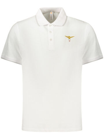 MILITARY ACADEMY MEN'S SHORT-SLEEVED POLO SHIRT, WHITE S6S6745584_BI001