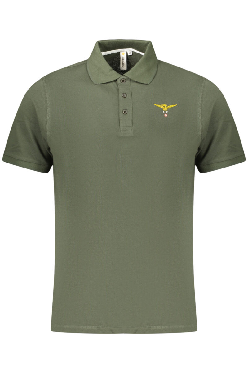 MILITARY ACADEMY Herren Poloshirt kurzarm grün