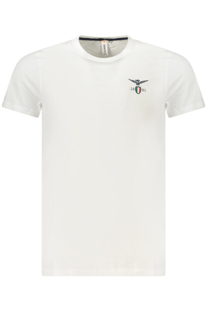 MILITARY ACADEMY MEN'S SHORT-SLEEVED T-SHIRT WHITE S6S6825586_BI001