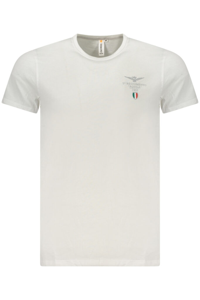 MILITARY ACADEMY MEN'S SHORT-SLEEVED T-SHIRT WHITE S6S6815586_BI001