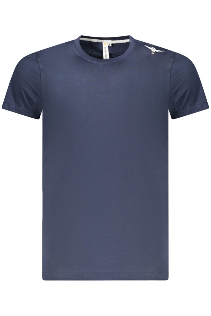 MILITARY ACADEMY MEN'S SHORT-SLEEVED T-SHIRT, BLUE S6S6775586_BL044