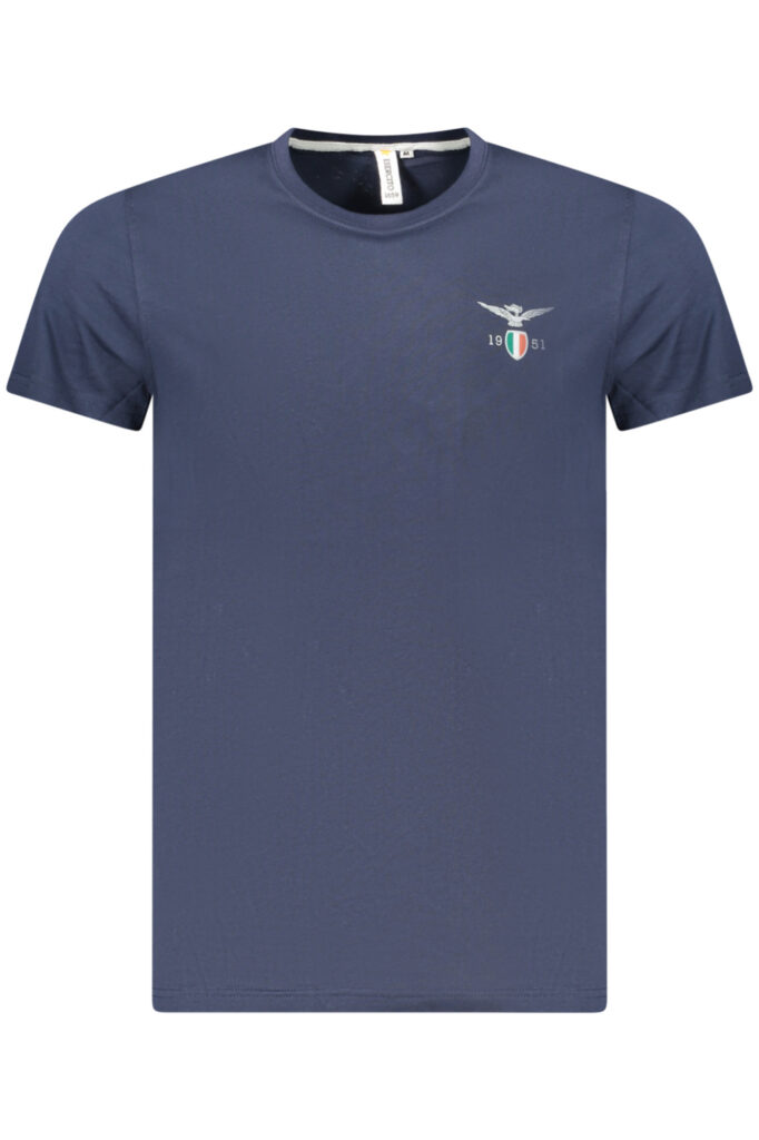 MILITARY ACADEMY MEN'S SHORT-SLEEVED T-SHIRT, BLUE S6S6825586_BL044