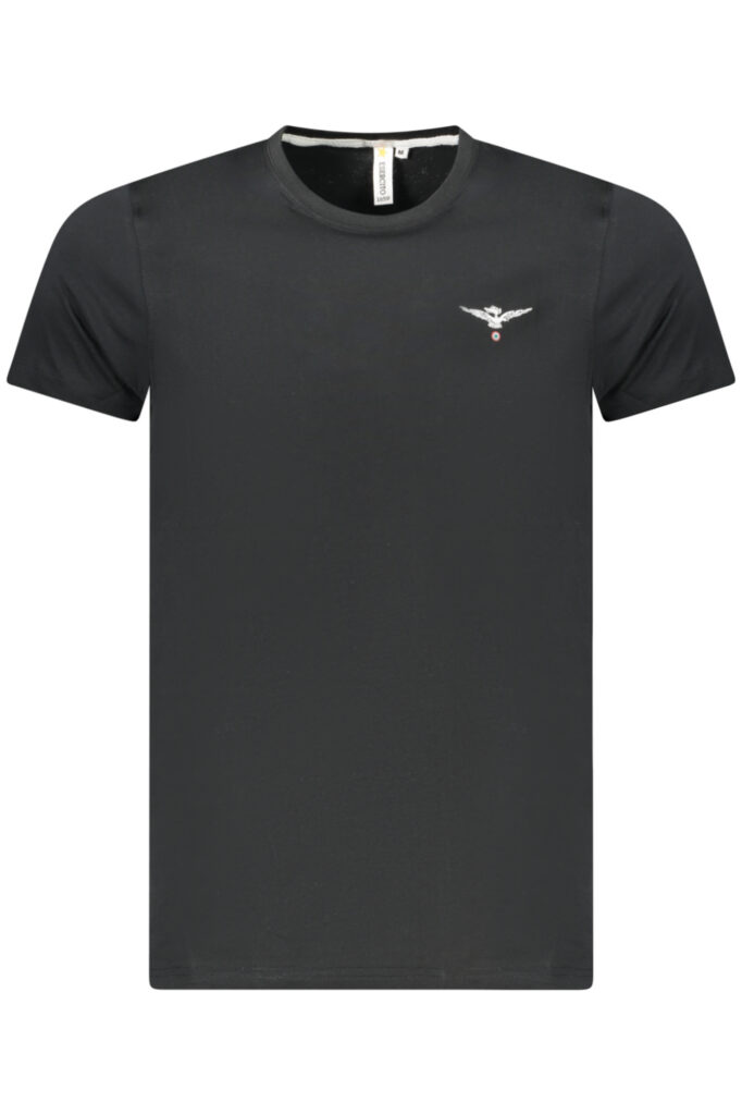 MILITARY ACADEMY MEN'S BLACK SHORT-SLEEVE T-SHIRT S6S6785586_NE002