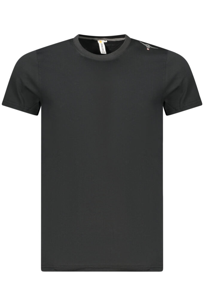 MILITARY ACADEMY MEN'S BLACK SHORT-SLEEVE T-SHIRT S6S6775586_NE002