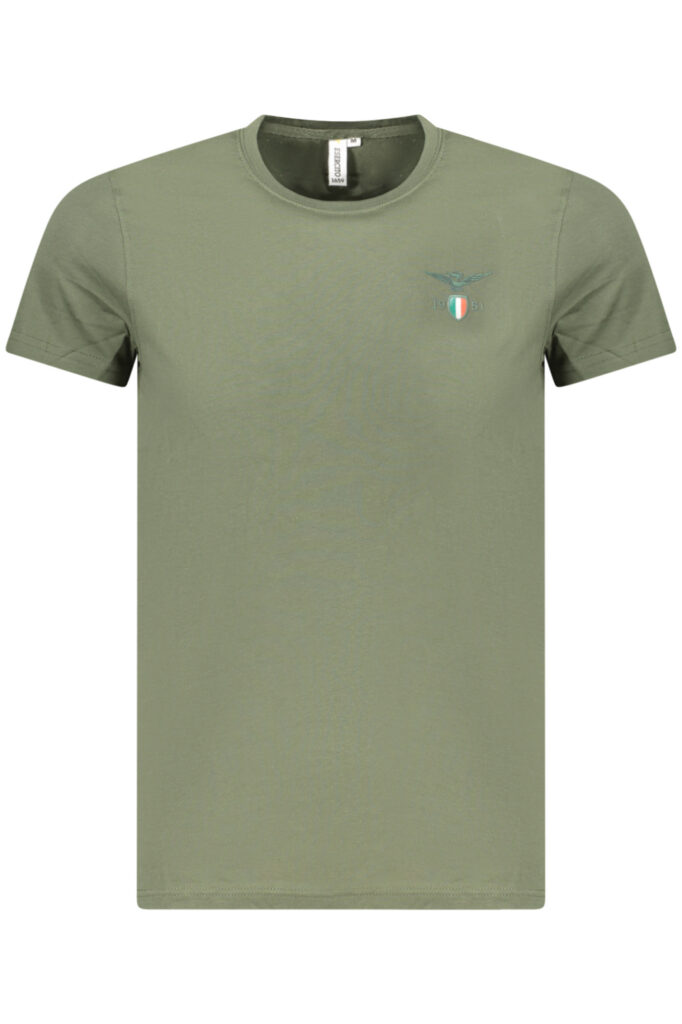 MILITARY ACADEMY MEN'S SHORT-SLEEVED T-SHIRT GREEN S6S6825586_VE058