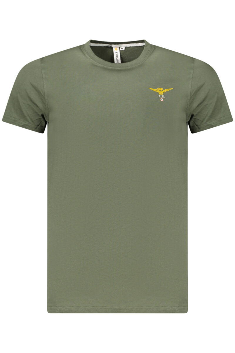 MILITARY ACADEMY Kurzarmshirt für Herren grün