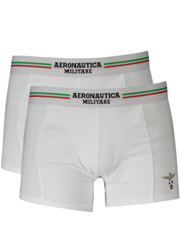 AERONAUTICA MILITARE MEN'S BOXER WHITE