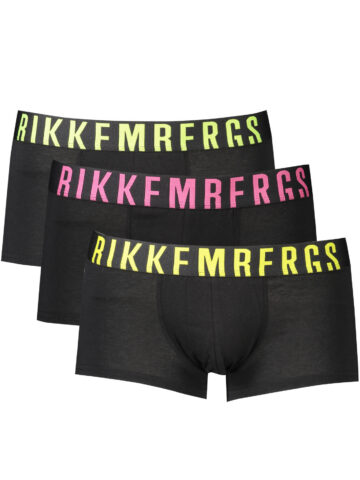 BIKKEMBERGS Herren Boxershorts schwarz
