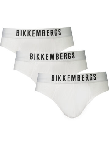 BIKKEMBERGS Herren Slip Weiß