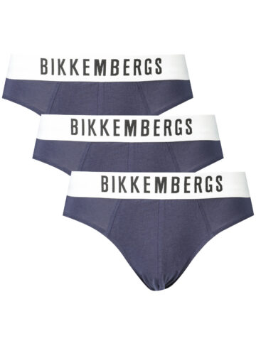 BIKKEMBERGS Herren Slip Blau