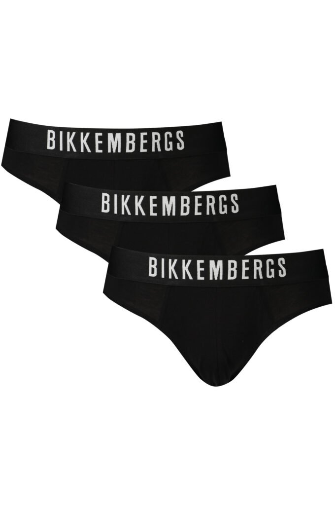 BIKKEMBERGS Herren Slip Schwarz