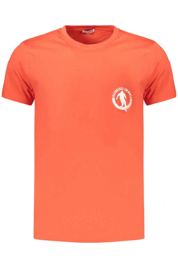 BIKKEMBERGS T-Shirt Kurzarm Orange