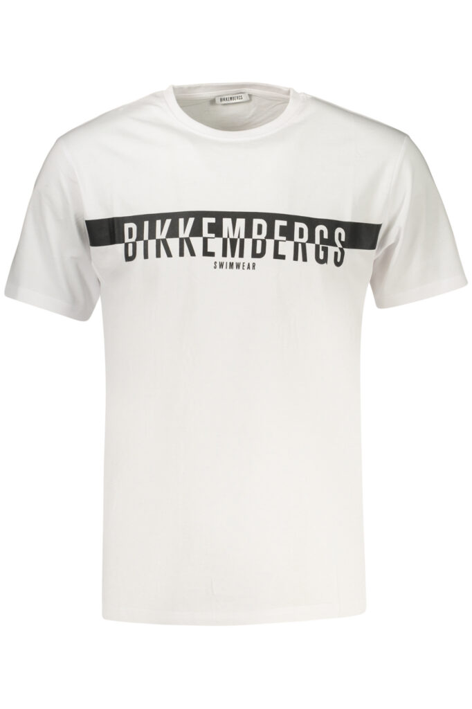 BIKKEMBERGS Herren T-Shirt Weiß