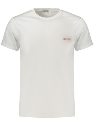 Bikkembergs Herren T-Shirt Kurzarm Weiß