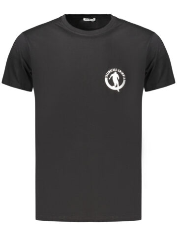 BIKKEMBERGS HERREN-T-SHIRT KURZARM SCHWARZ