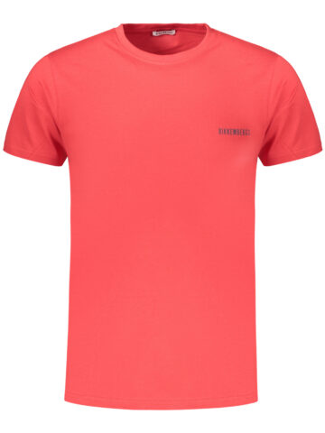 BIKKEMBERGS Herren T-Shirt Kurzarm Rot