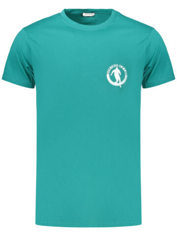 BIKKEMBERGS Herren T-Shirt Kurzarm Grün