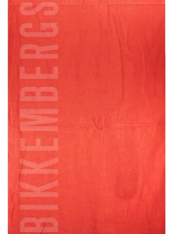 BIKKEMBERGS Damen Strandtuch Rot