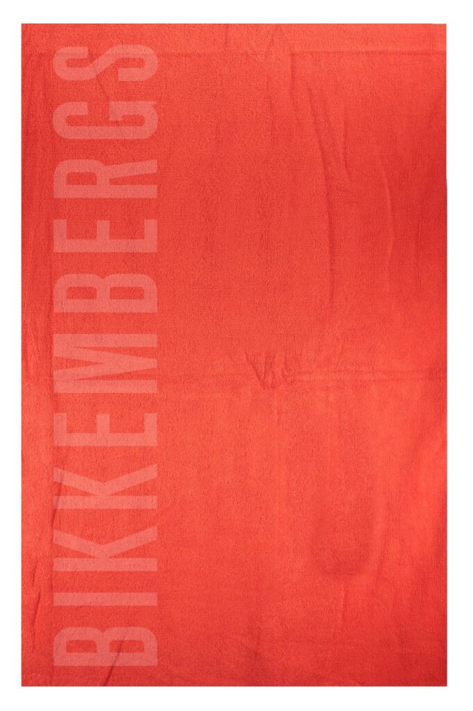 BIKKEMBERGS Damen Strandtuch Rot