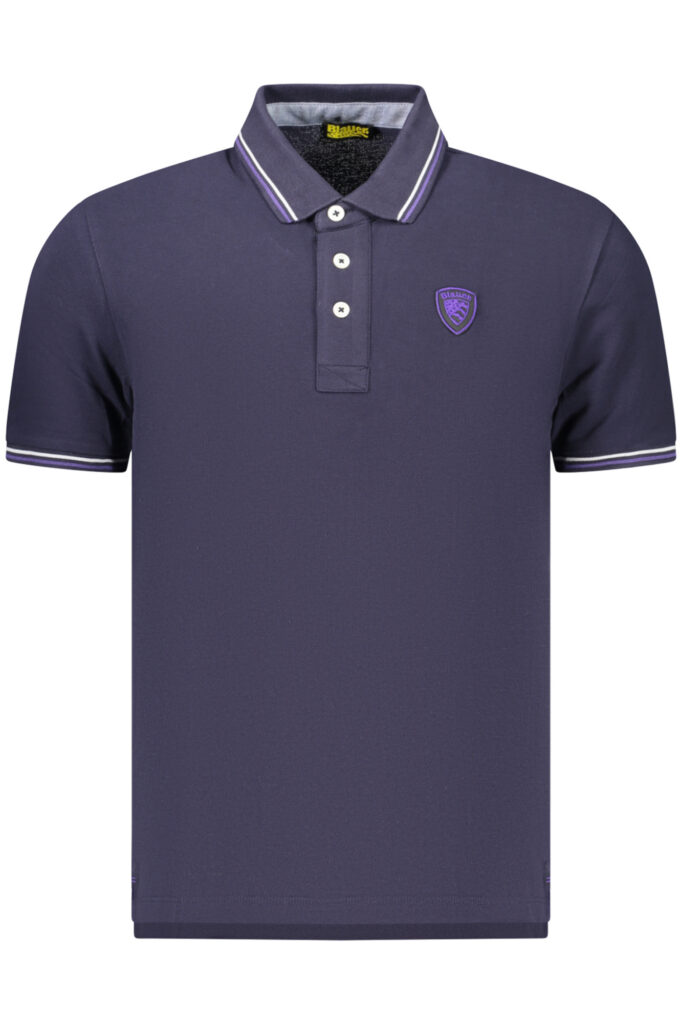 BLAUER APPAREL Herren Poloshirt kurzarm blau