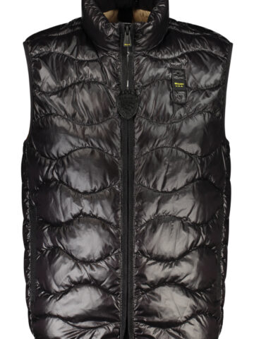 BLAUER APPAREL Herren Weste Schwarz