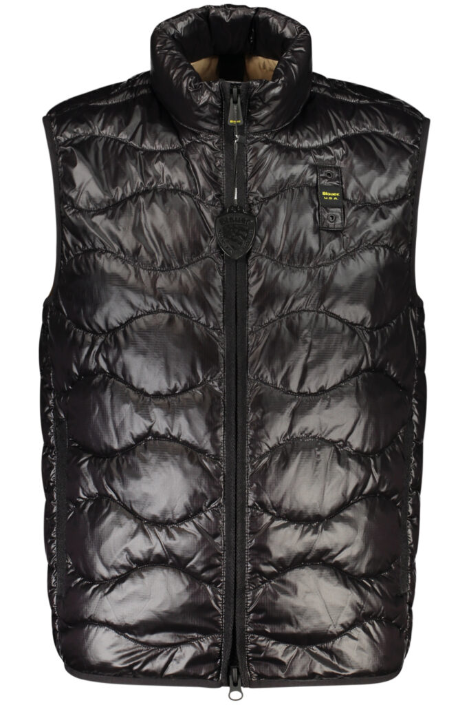 BLAUER APPAREL Herren Weste Schwarz