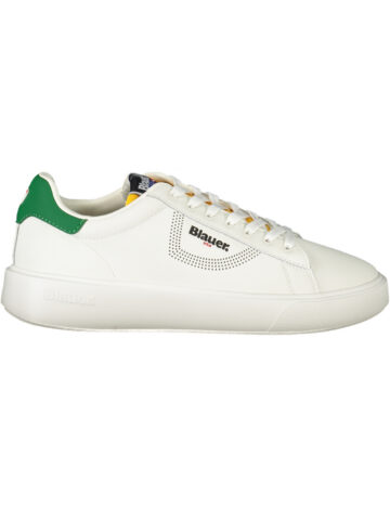Blauer Herren Sportschuhe Weiß