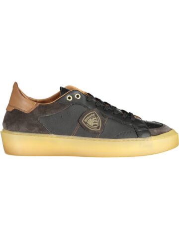 Blauer Herren Sportschuh Schwarz