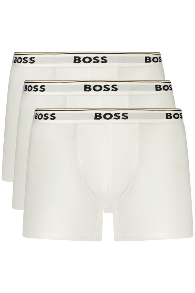 BOSS Herren Boxershorts Weiß