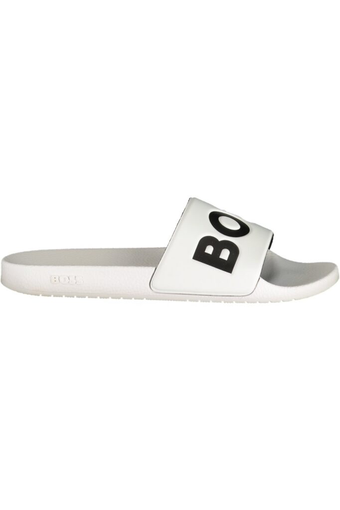 BOSS Footwear Herren Hausschuhe Weiß