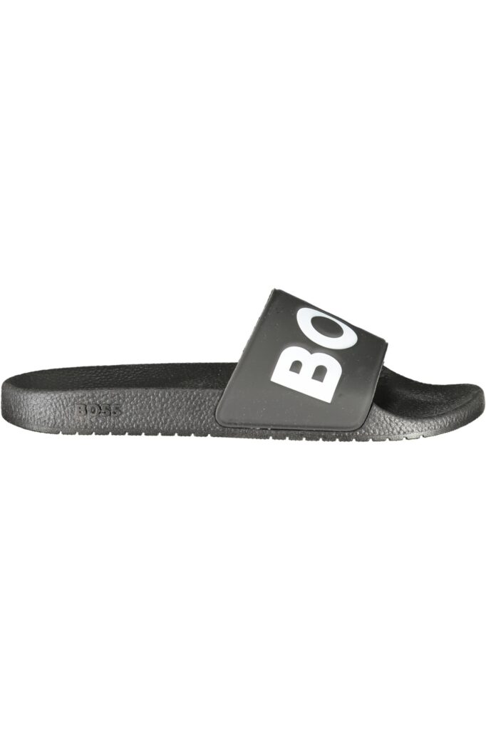 BOSS FOOTWEAR Herren Slipper Schwarz