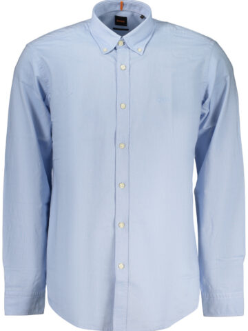 BOSS Herren Hemd Langarm Blau