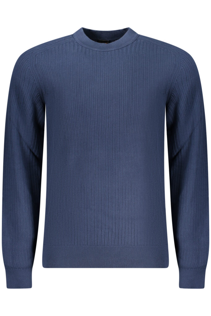 BOSS Herren Pullover Blau