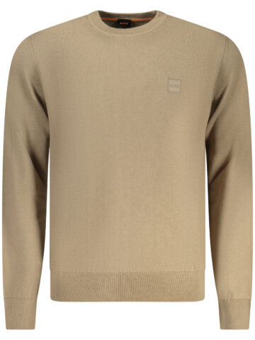 BOSS Herren Pullover Braun