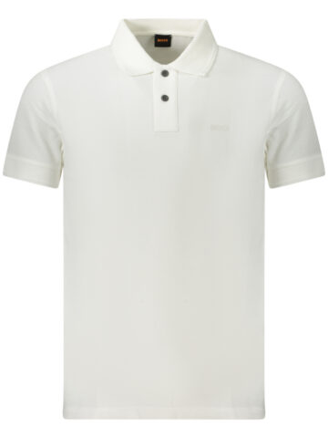 BOSS Herren-Poloshirt weiß