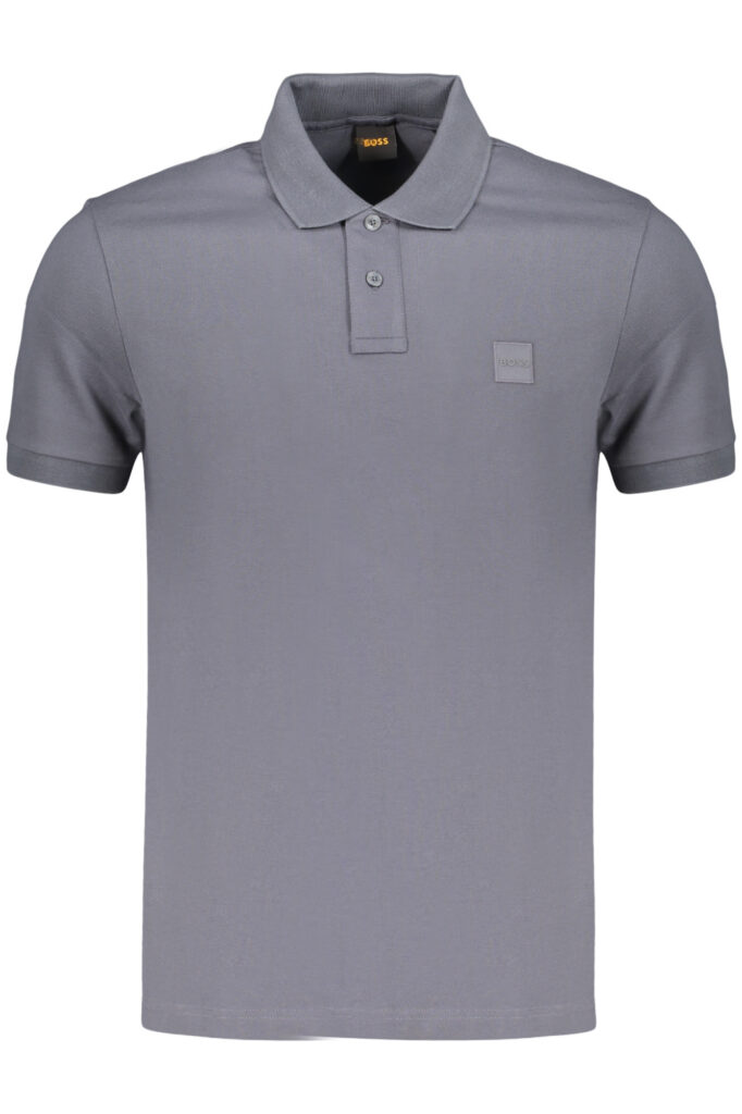 BOSS Poloshirt Herren Kurzarm Blau