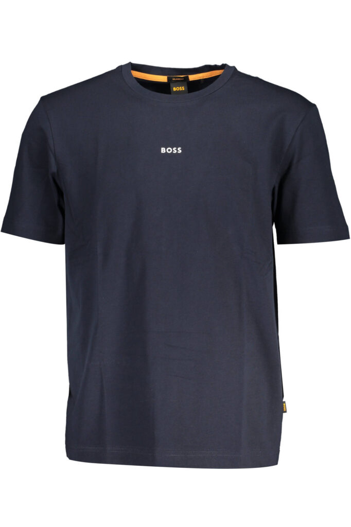 BOSS T-Shirt Herren Kurzarm Blau